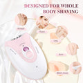 Daling DL-6032 Women’s Cordless Epilator – Rechargeable Hair Removal Device