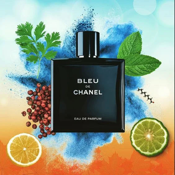Bleu De Chanel Eau De Parfum (EDP) Spray – Long Lasting Men's Perfume 100ml