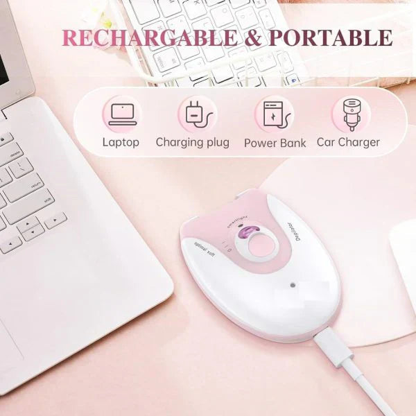 Daling DL-6032 Women’s Cordless Epilator – Rechargeable Hair Removal Device